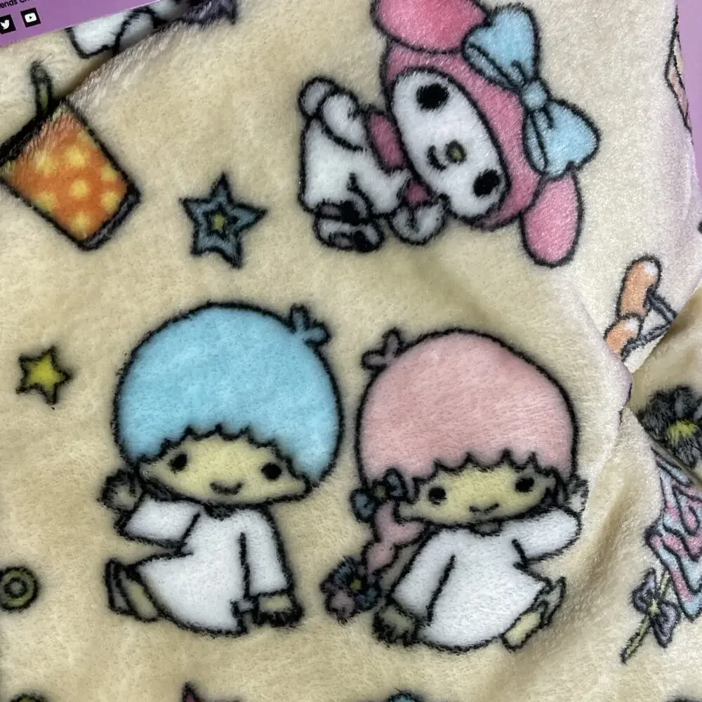 Hello Kitty & Friends Throw Blanket 60”x70” My Melody 2024 Sanrio Cloud Soft